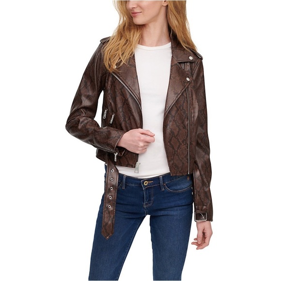 Levi's Jackets & Blazers - Levi’s Brown Belted Moto Jacket
